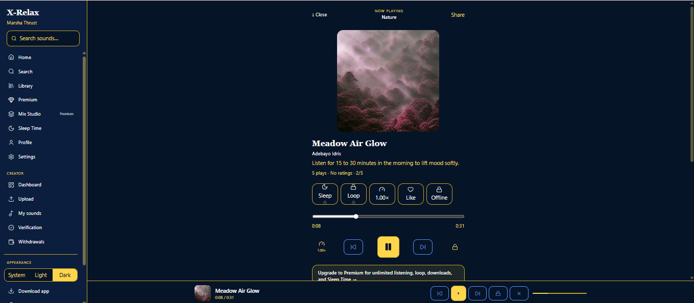 RELAXATION WEBSITE gallery image 1